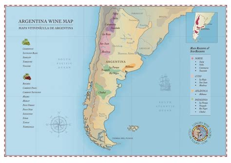 Argentinian Wine Regions Map » Cellar Tours