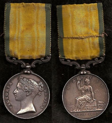 BALTIC MEDAL 1854-1855 ( With Original Ribbon)