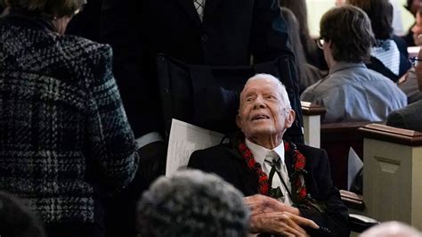 Jimmy Carter: Grandson says former president is ‘coming to the end ...