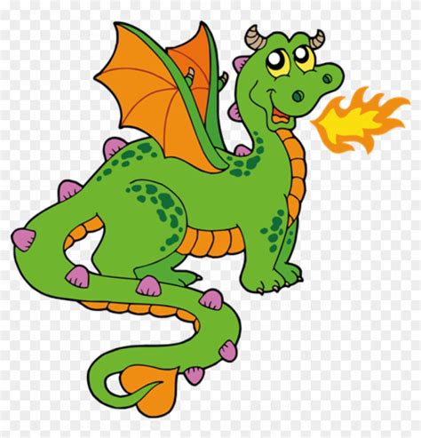 Dragon Clipart Cute Dragons Cartoon Clip Art Imagesall - Clip Art Of A ...