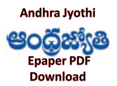 Andhrajyothi for Latest Telugu News | A Listly List