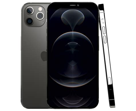 3D model Apple iPhone 12 Pro Max Graphite | CGTrader