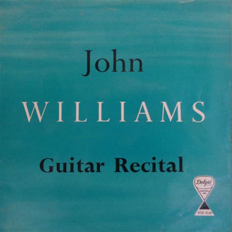 John Williams - Guitar Recital | Releases | Discogs