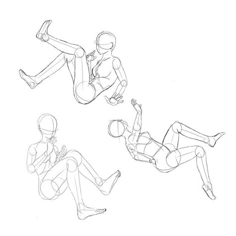 Floating Drawing Pose - Person Floating In Air Drawing в 2020 г | Growrishub