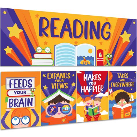 Buy Reading s for Classroom Decorations Reading, Reading s for Library s, Library Decorations ...