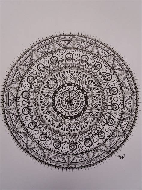 Outer circle design!! | Mandala, Mandala art, Mandala design