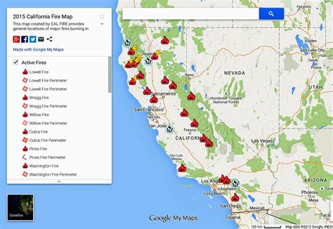 Map Of Current Fires In southern California | secretmuseum