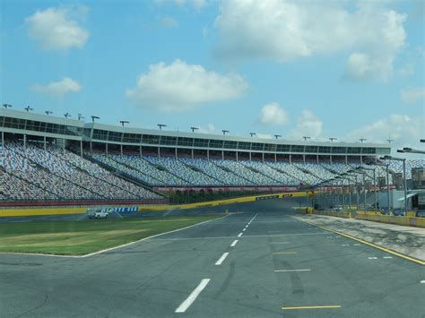 Charlotte Motor Speedway: A View from the Track - Sand and Snow