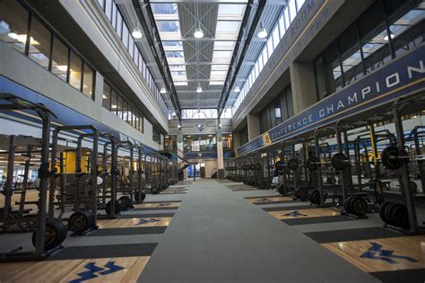 West Virginia University Mountaineers Workout Rooms