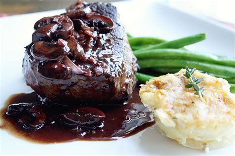 Filet Mignon with Cabernet Cremini Sauce • Steele House Kitchen