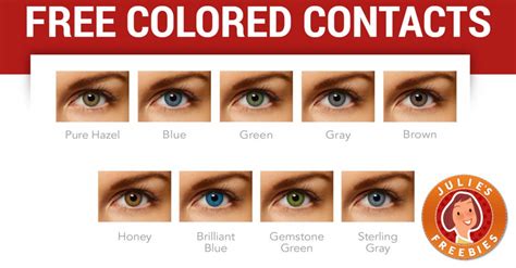 Free Colored Contacts - Julie's Freebies