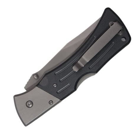 KA-BAR Folding Knife G10 MULE TANTO BLACK serrated blade | MILITARY RANGE