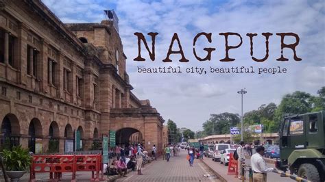 Nagpur - beautiful city buildings around Railway station! - YouTube