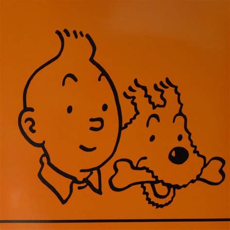 Tintin and Snowy - Etsy