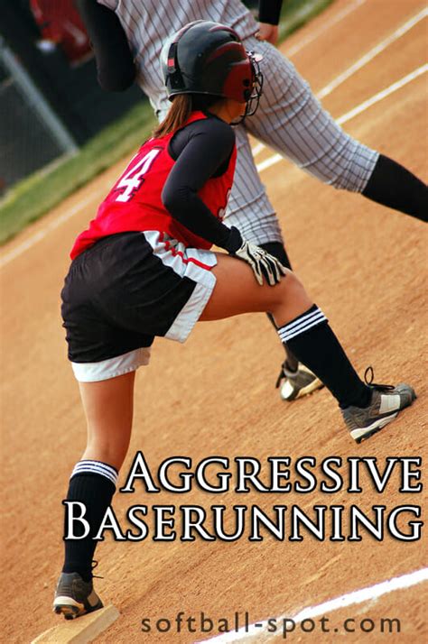 Aggressive Softball Baserunning - Softball Spot