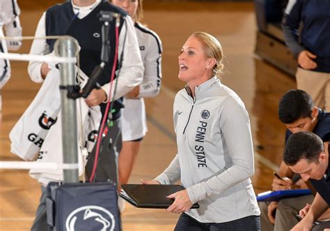 New Penn State volleyball coach crafting her own path while replacing a ...