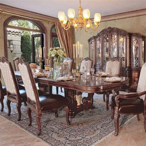 Victoria Palace| Michael Amini Furniture Designs | amini.com | Formal dining room sets, Michael ...