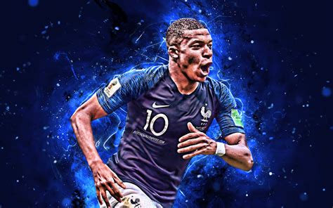 Download wallpapers Kylian Mbappe, 4k, french footballers, FFF ...