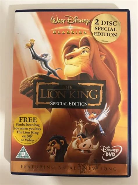 THE LION KING special edition dvd $11.36 - PicClick