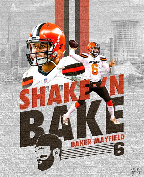 Baker Mayfield Graphic on Behance