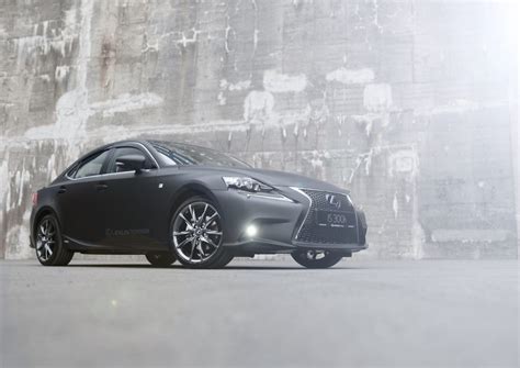 Photo Gallery: Matte Black Lexus IS F SPORT in Norway | Lexus Enthusiast