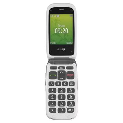 Buy Tesco Mobile Doro PhoneEasy® 611 Graphite from our Pay as you go ...