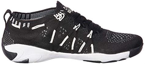 Nfinity Unisex-Adult Flyte Night Cheer Stunt Shoe Sneaker, Black, 4 Regular US