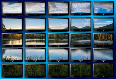 Download Monitor, Monitor Wall, Large Screen. Royalty-Free Stock ...