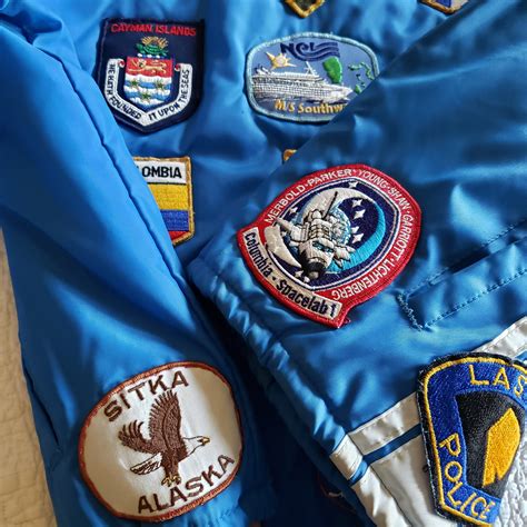 1980's NASA Mission Patch Jacket Total of 35 Patches - Etsy