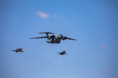 Premium Photo | Military aircraft of the brazilian air force