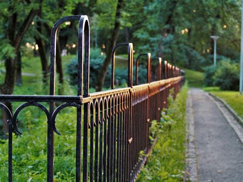 Black Metal Fence · Free Stock Photo