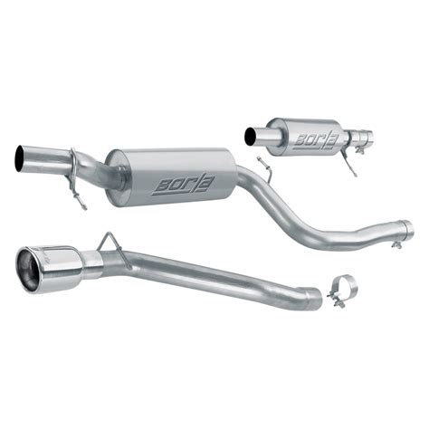 Borla® - Mazda 3 S Hatchback 2006-2009 S-Type™ Stainless Steel Cat-Back Exhaust System with ...