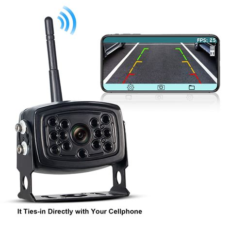 wifi Backup Camera Reversing Camera Trucks RV Trailers Campers WiFi Ap ...