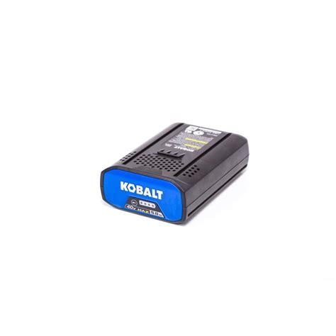 Shop Kobalt 40-volt Max 5-Amp Hours Rechargeable Lithium Ion Cordless Power Equipment Battery at ...