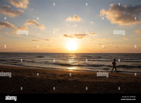 The amazing view during the sunset Stock Photo - Alamy