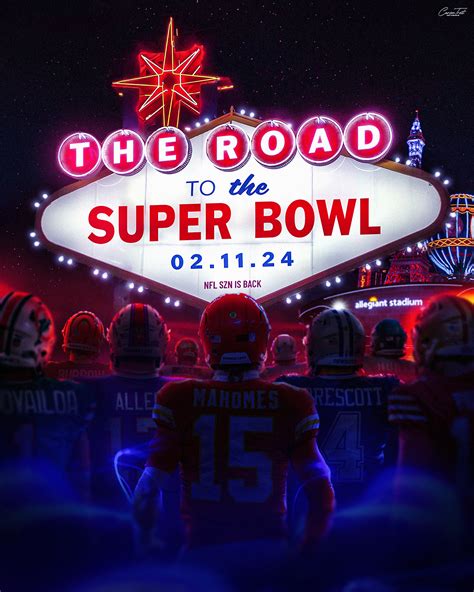 Road to the Super Bowl | 2023 NFL Season on Behance