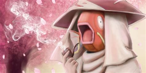 Pokémon Crossover Fan Art Sees Magikarp Achieving Naruto’s Dream