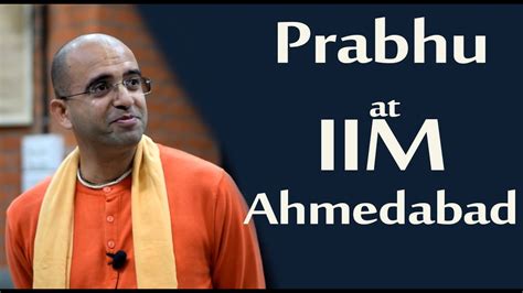 Amogh Lila Prabhu at IIM Ahmedabad(English) - YouTube