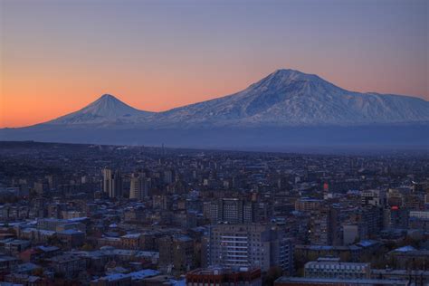 Yerevan and Mount Ararat, Armenia - Most Beautiful Picture