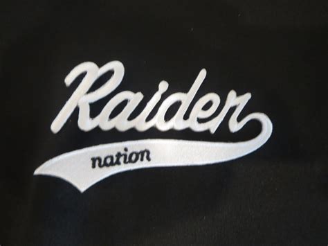 Raider Nation Logo / No Sewing or Ironing | Etsy