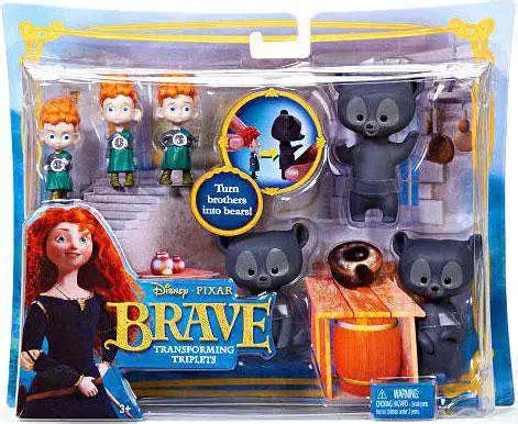 Disney Pixar Brave Transforming Triplets Playset Mattel Toys - ToyWiz