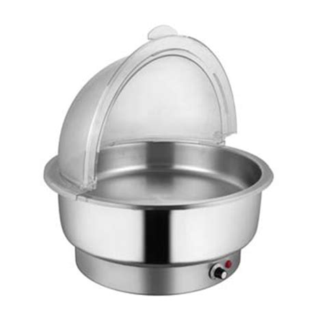 Electric Round SS Chafer (Roll Top Cover) – Regency Hotelware