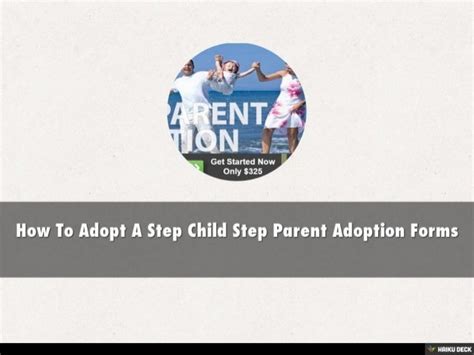 How To Adopt A Step Child Step Parent Adoption Forms