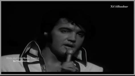 Elvis and Lisa Marie Presley-In The Ghetto [HQ] - YouTube