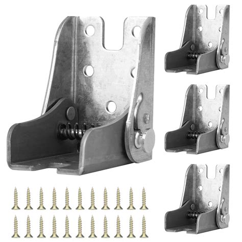 Buy Folding Brackets,4 Pack Foldable Support Bracket,Folding Table Legs Folding Lock Extension ...