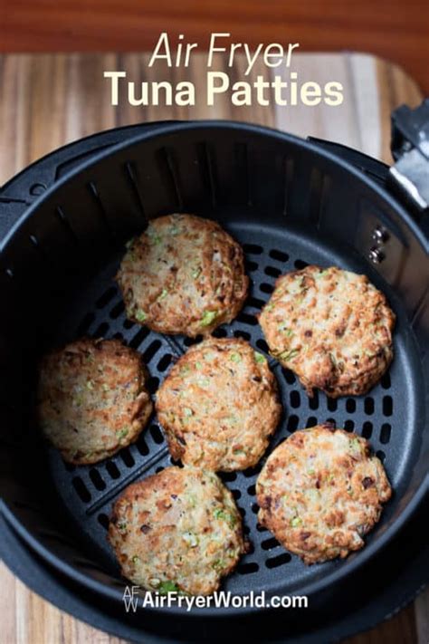 Air Fryer Tuna Patties Recipe LOW CARB KETO | Air Fryer World