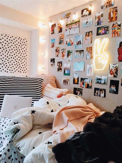 35 Cute Apartment Bedroom Room Decor Ideas | Cute dorm rooms, Dorm room ...