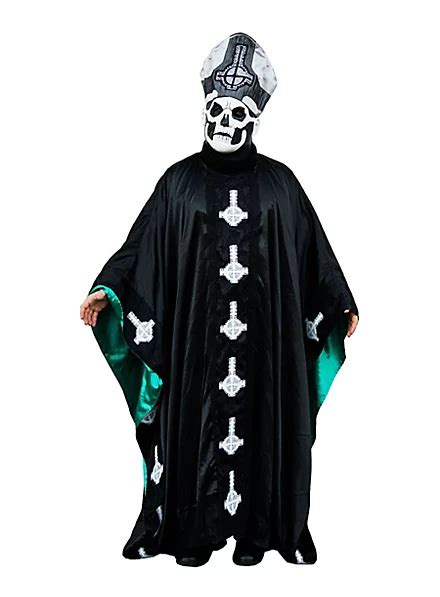 Adult Men's Ghost Papa II Emeritus Deluxe Metal Halloween Cosplay ...