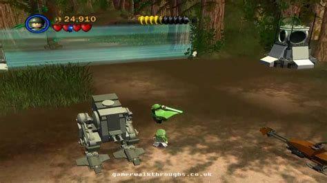 Lego star wars 2 walkthrough - Speeder showdown [1/2] - YouTube