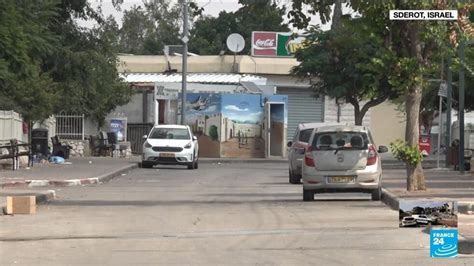 'Empty streets and closed shops': On Israel's border with Gaza, Sderot ...